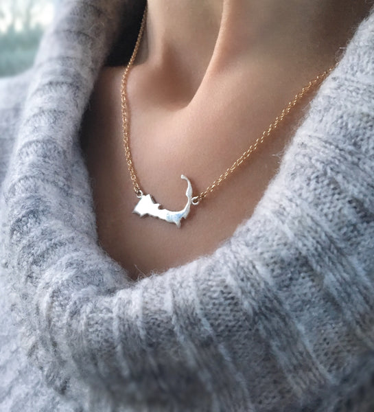 Cape Cod Silhouette Necklace