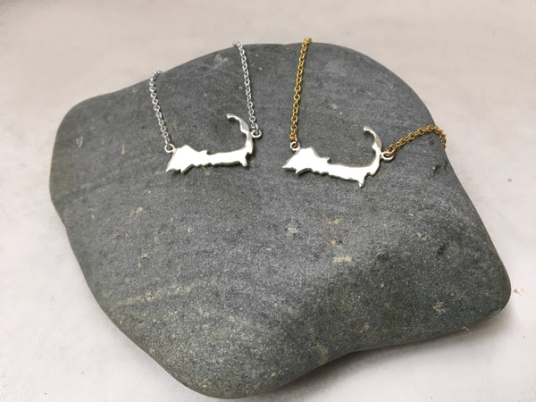 Cape Cod Silhouette Necklace