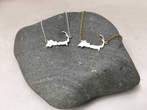 Cape Cod Silhouette Necklace