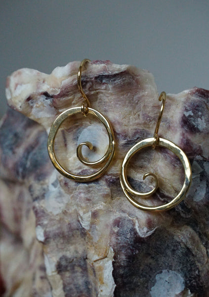 Floating Wave Earrings