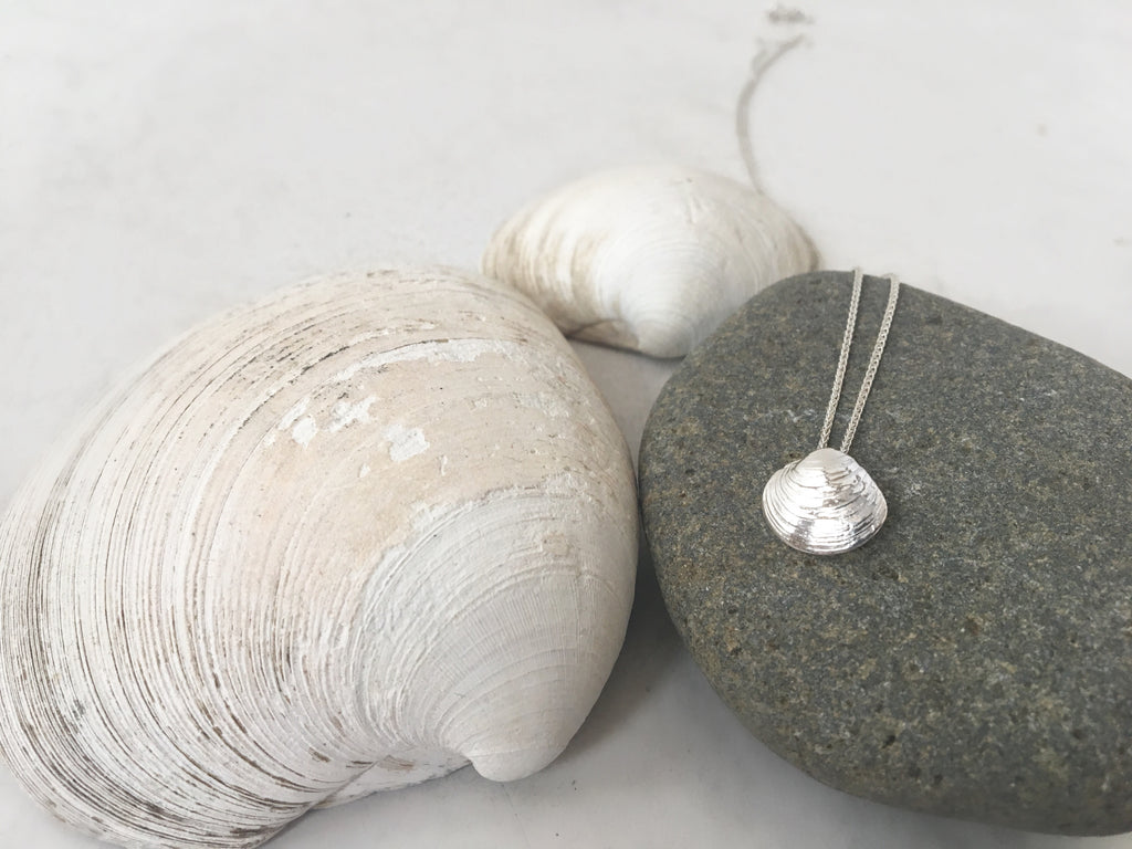 Baby Clam Slide Necklace