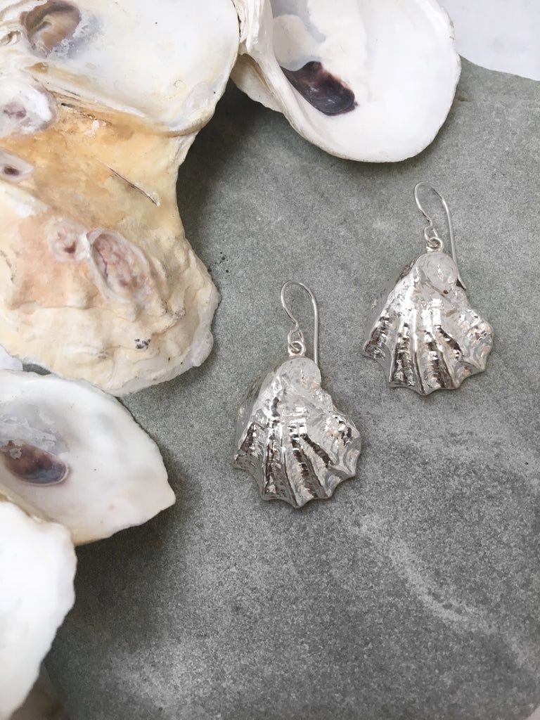 Wellfleet Oyster Dangle Earrings