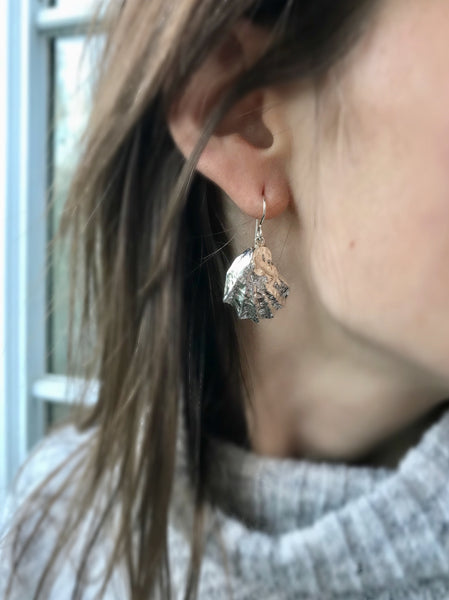 Wellfleet Oyster Dangle Earrings