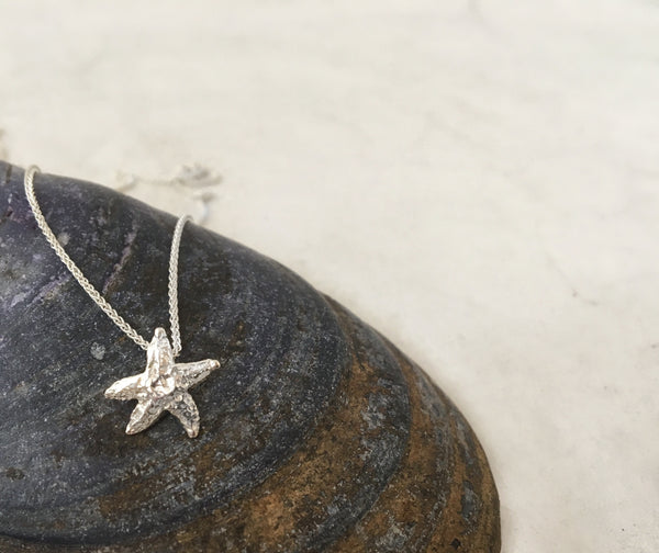 Tiny Starfish Necklace